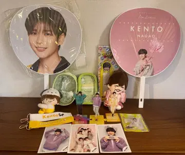 나니와단시 나가오 켄토 부채와 굿즈 세트