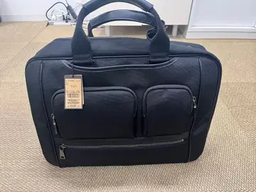 COMME CA MEN 블랙 비즈니스 백 중형