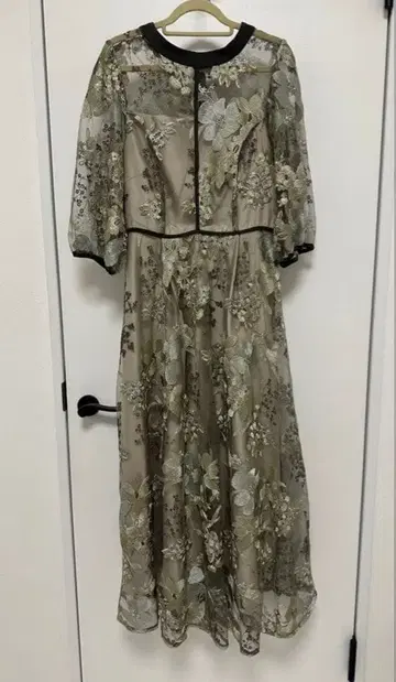 폼 포르마 플라워 자수 드레스 결혼식 드레스