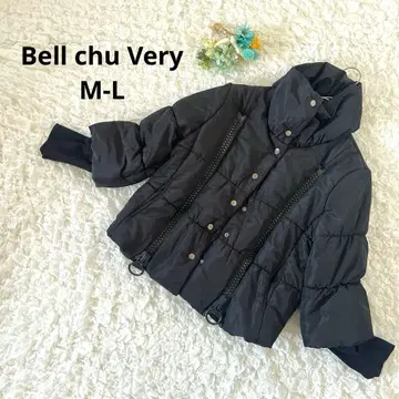 한정판 패딩 자켓 하이넥 굵은 지퍼 블랙 M~L