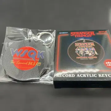 기묘한 이야기 키링 recordacrylickeychain