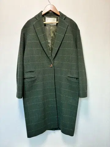 아즈노우아즈 체스터 코트 울