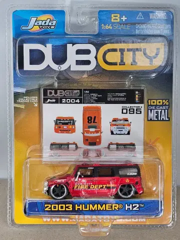 Jada Toys 2003 Hummer H2 소방차 1:64