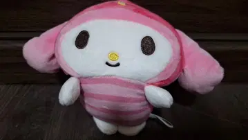 My Melody 스트라이프 패턴 봉제 인형