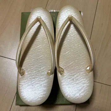 금와시 본포 조리 킨와시 상표 천연 가죽 23cm