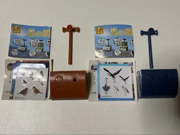 새소리 가챠 참새 왜가리 2종 세트