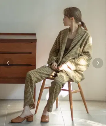 카스타네 테일러드 자켓 셋업