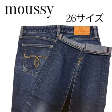 [ 새상품급 ] moussy 마우지 스키니 데님 26 사이즈