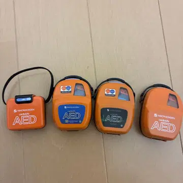 가챠폰 미니어처 AED 전 4종