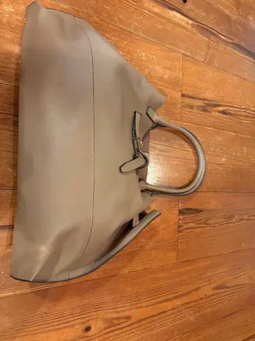 TOPKAPI 베이지 가죽 토트백 수납 가방 포함