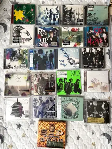 시드 CD 묶음 판매 앨범 4장 싱글 17장 총 21장