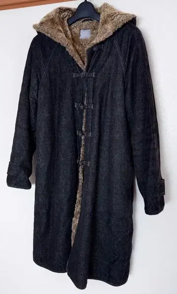 POWDER 데님 롱 코트