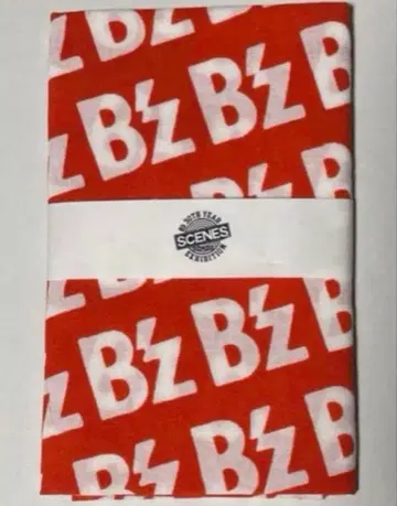B'z SCENES 카마와누 수건 주홍 30주년 한정판