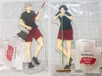 하이큐!! 청소 빅 아크릴 스탠드 미야 오사무 스나 린타로