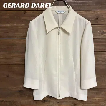 [ 제라르 라렐 ] 얇은 소재 자켓 셔츠 자켓 지퍼 M