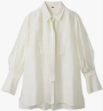 Mila Owen 화이트 긴팔 셔츠