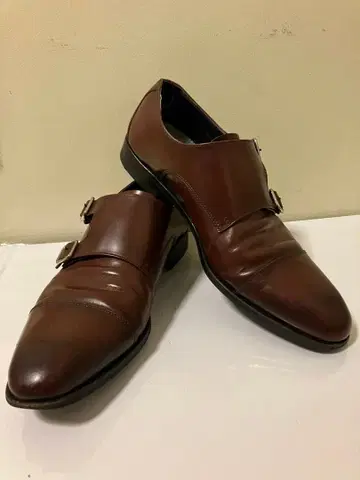 리걸 가죽 신발 레드 브라운 REGAL (27cm)