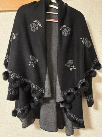 케이프 코트 판초 프리 사이즈