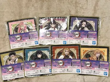 제일복권 귀멸의 칼날 핸드 타월 묶음 판매