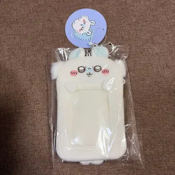 치이카와 (먼작귀) 봉제 인형 카드 홀더 모몽가