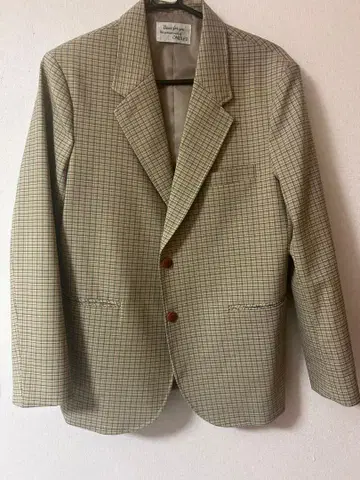 OMELET 테일러드 자켓 체크