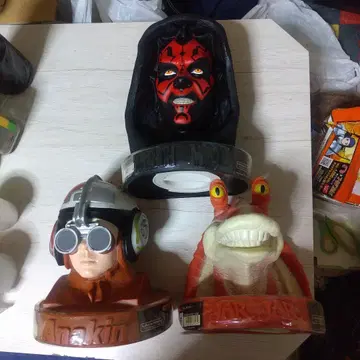 스타 워즈 아나킨 다스몰 자자 피규어 저금통