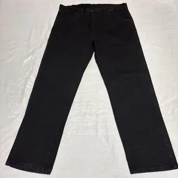 RUSTLER 블랙 데님 청바지 러스틀 W36L30 블랙 구제 의류