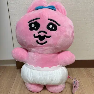 핑크 봉제 인형 약 30cm