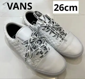 VANS 올드스쿨 NS 퀼트 로우컷 가죽 스니커즈 26cm