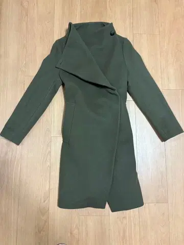 야마다야 올리브 그린 랩 코트 오늘 무려! 5000엔 할인 있음