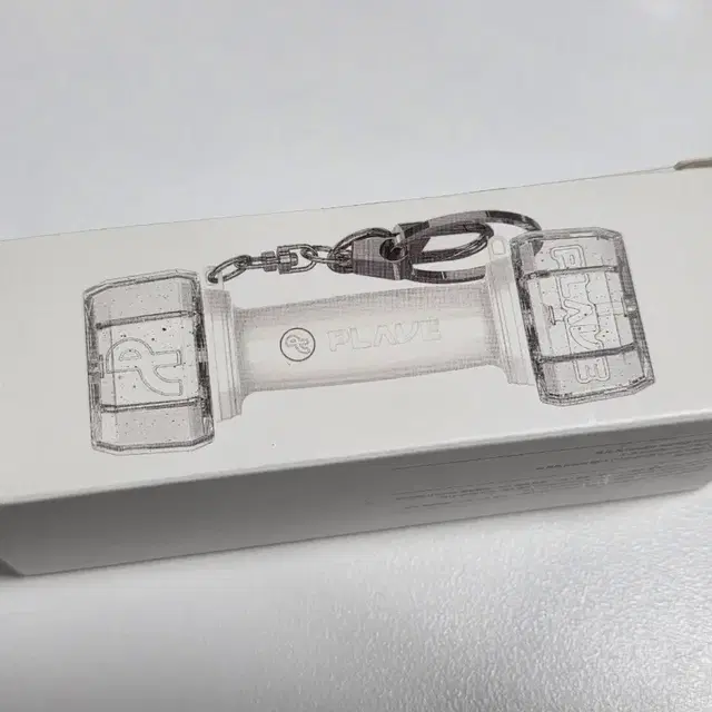 플레이브 응원봉 아뵹 키링