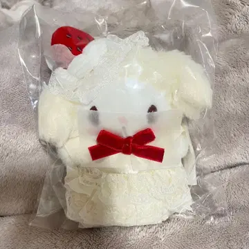 산리오 마이멜로디 마스코트 백참 (숏 케이크)