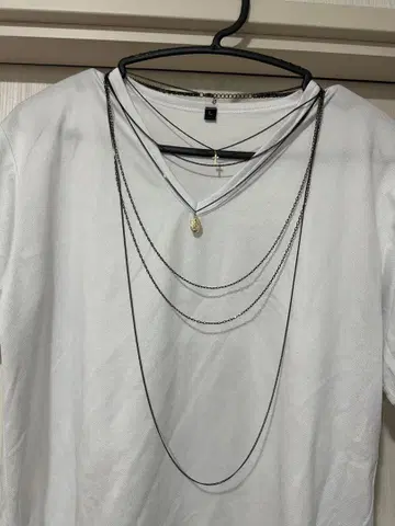 레이어드 목걸이 6개