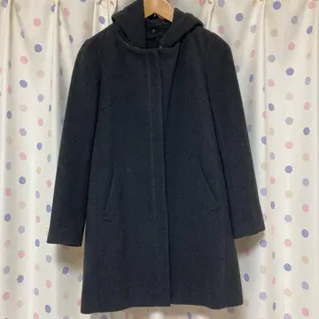 후드 부착 코트