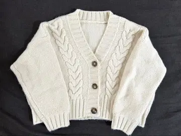 [COHINA] 숏 기장 니트 가디건