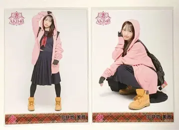 AKB48 무카이치 미온 멤버 리퀘스트 동경의 의상 브로마이드 2종