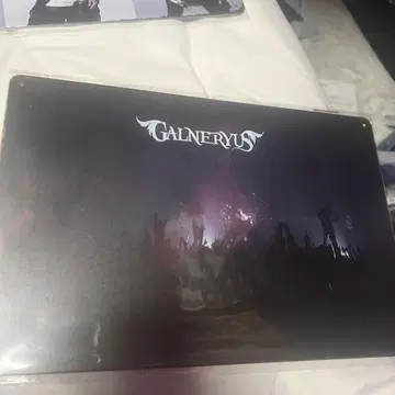 GALNERYUS 밴드 라이브 장면 로고 포스터