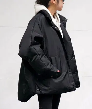 BERENICE 블랙 오버 다운 자켓 AP STUDIO