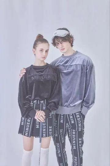 minuere 미누에르 남녀 공용 상의 그레이