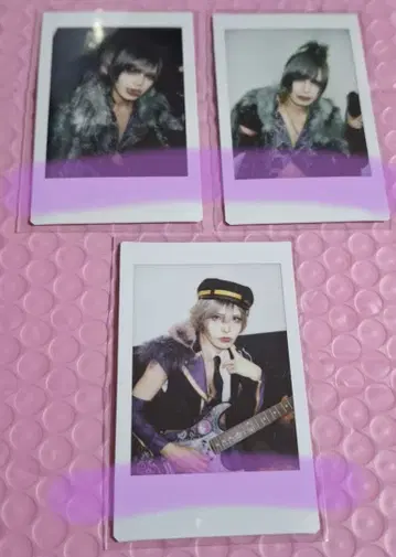 0.1g의 오산 가와무라 유키 폴라로이드 세트 3