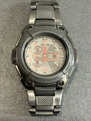 CASIO G-SHOCK 블랙 손목시계 MTG-1100B