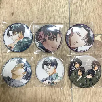 진격의 거인 캐릭터 배지 컬렉션 Art-Pic 리바이 캔뱃지