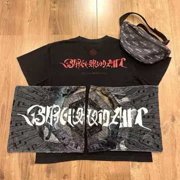 [ 4점 세트 ] BRAHMAN 롯본전서 티셔츠 타월 2개 바디백