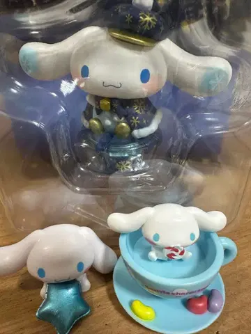 산리오 해피 복권 시나모롤 A상 모음 3점 캡슐 토이