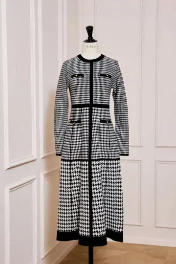 herlipto Montaigne Knit Long Dress S