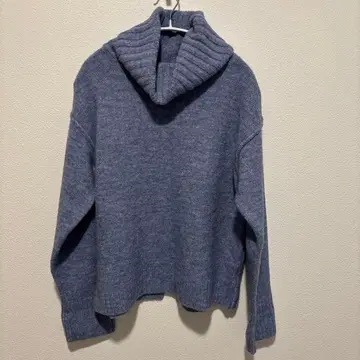 GALLARDAGALANTE 그레이 터틀넥 스웨터