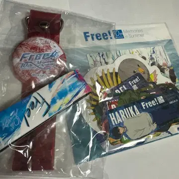 Free! 은테 홀더&러버 밴드 스티커 세트