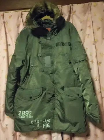 AVIREX 플라이트 자켓 남성용 사이즈 L