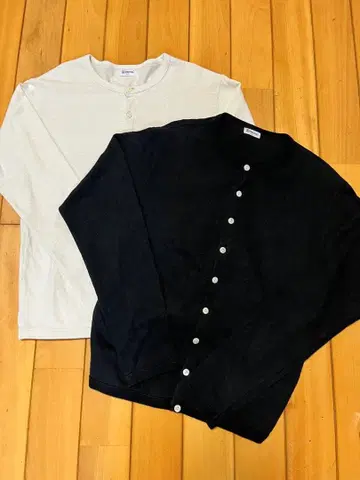 ORCIVAL 블랙 긴팔 가디건 사이즈 1