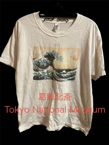 00s 가쓰시카 호쿠사이 우키요에 T셔츠 M 사이즈